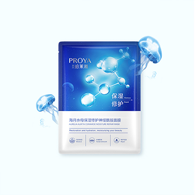 亚星官网海月水母保湿修护神经酰胺面膜